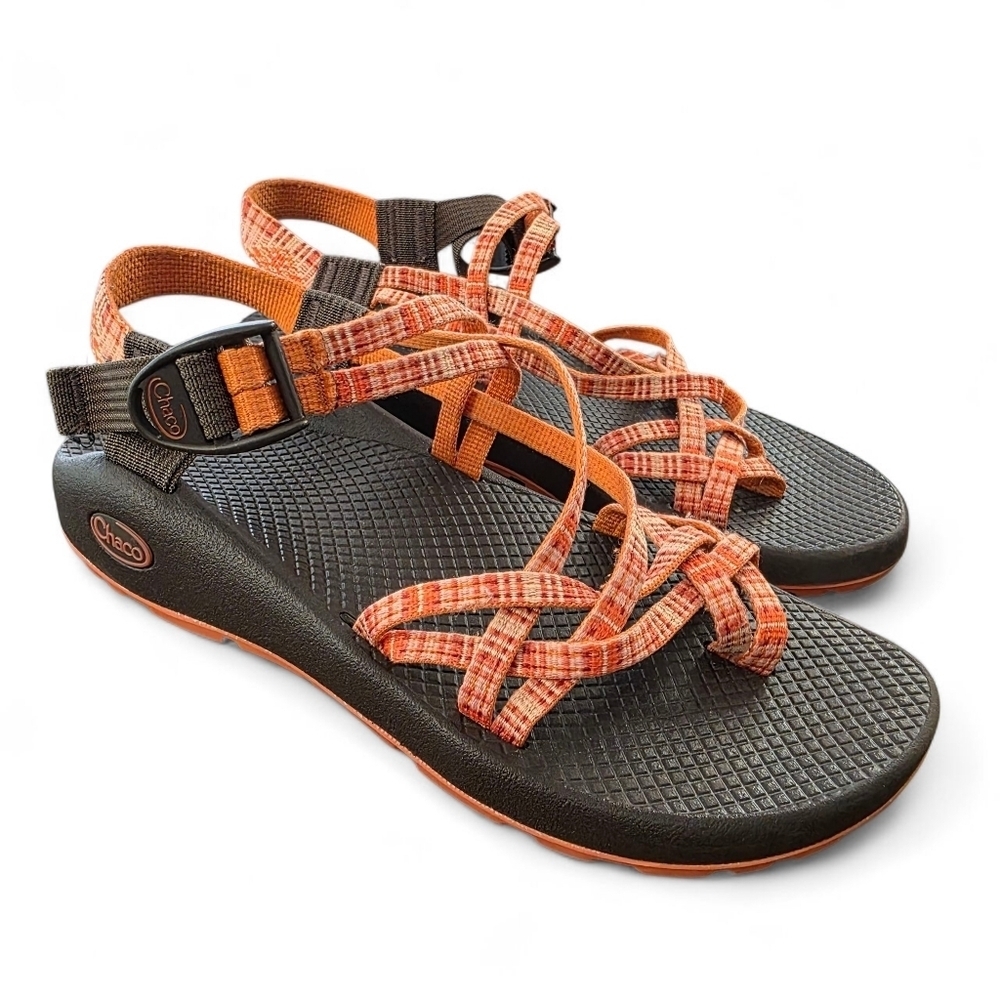 Chaco Z/Cloud X2 Women’s Sandals Size 9 Patched Amber Hiking Trail Sandals